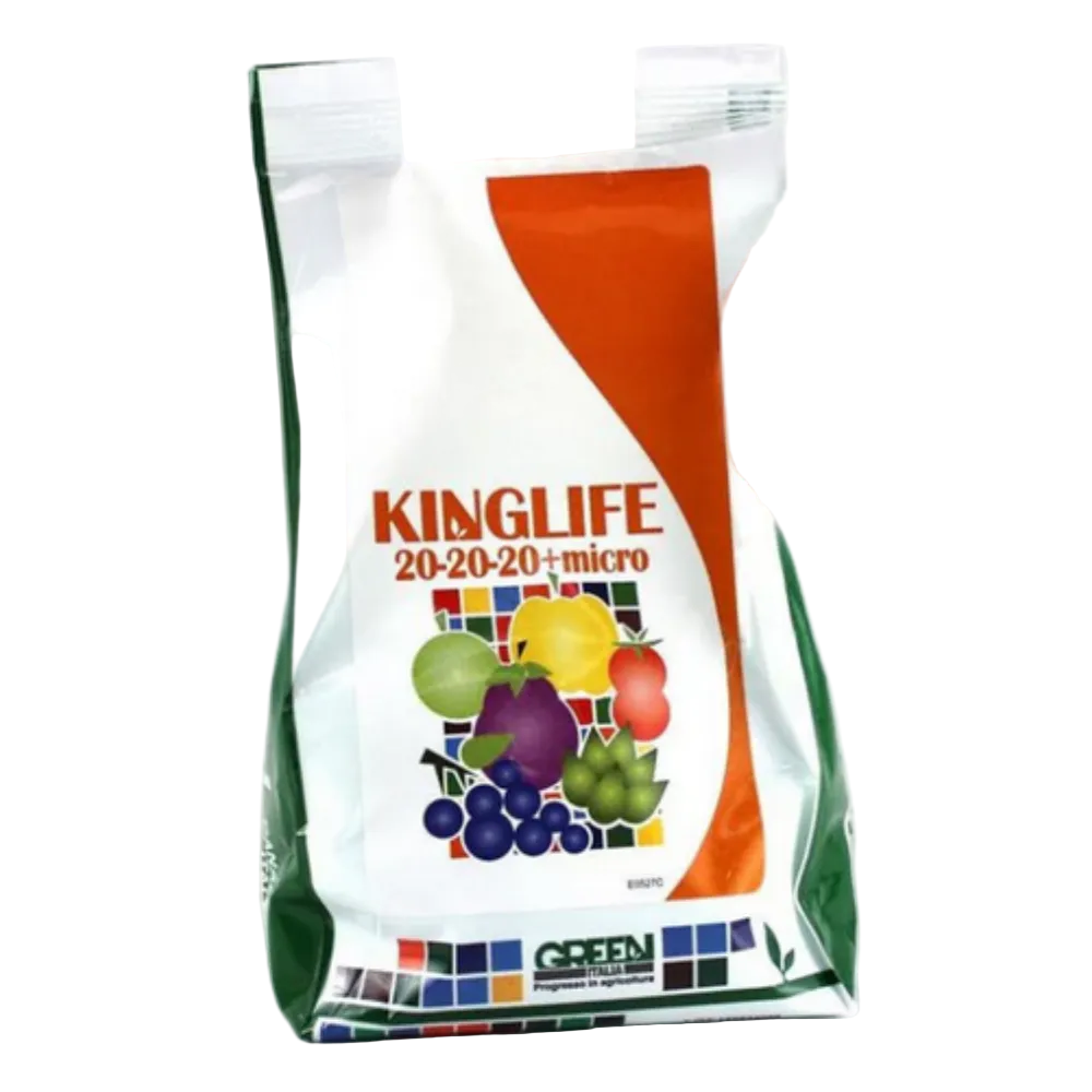 Kinglife 20-20-20 Wasserlöslicher Volldünger für gesundes und kräftige –  Linea Verde Giardino