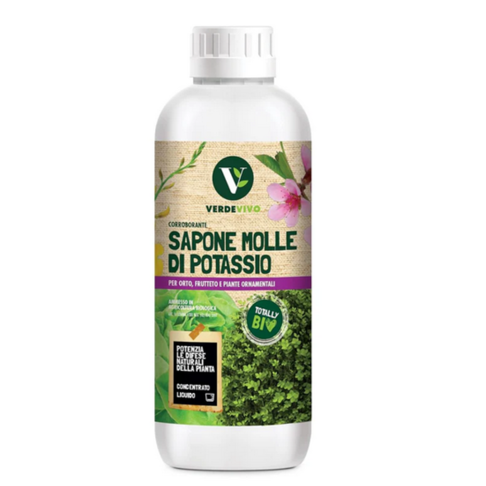 100 % natürliche, stärkende Kalium-Schmierseife - VerdeVivo