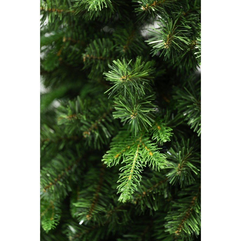 Albero di Natale artificiale Amiata dalla sagoma conica regolare e chioma verde folta – foto 6