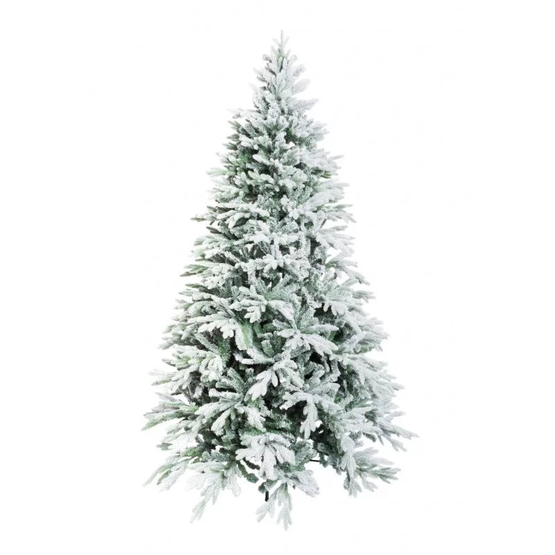 Albero di Natale artificiale Romanov, innevato e realistico in stile nordico