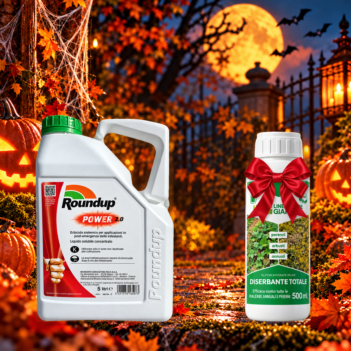 Roundup 360 Power 2.0 5 L – Kit 1 flacone + 1 LVG Glifene Biograde PFnPE 500 ml in omaggio