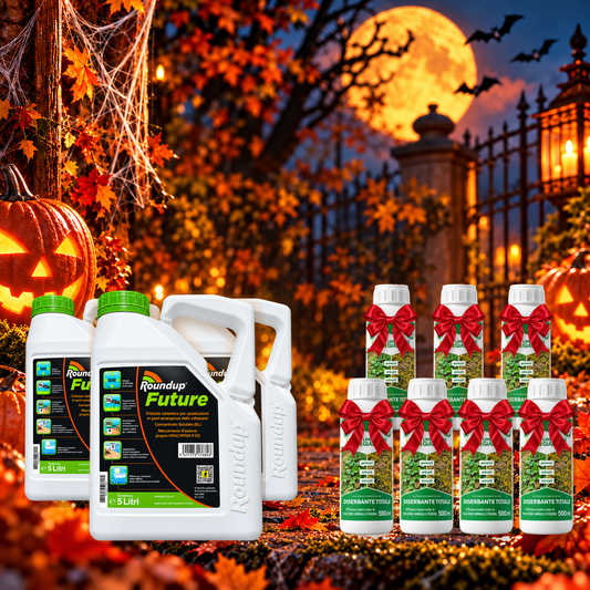 Roundup Future 5 L – Kit 3 flaconi + 7 LVG Glifene Biograde PFnPE 500 ml in omaggio
