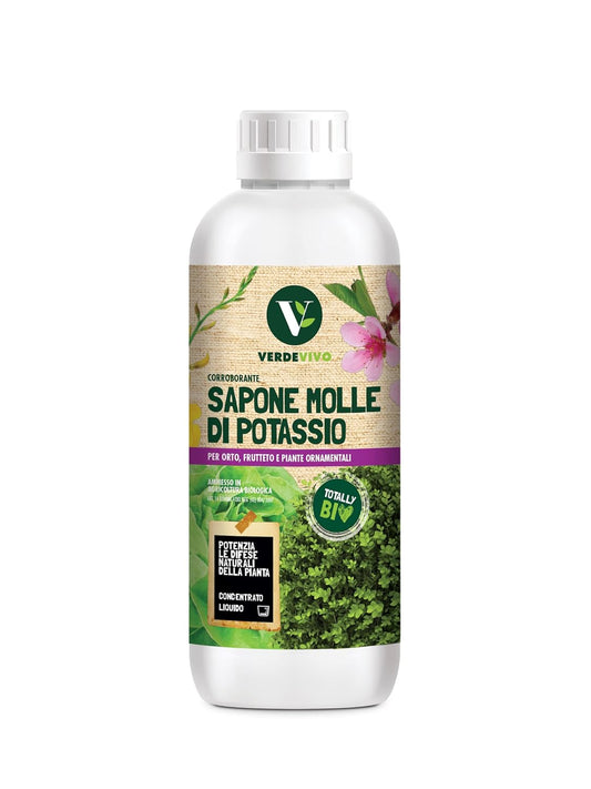 100 % natürliche, stärkende Kalium-Schmierseife - VerdeVivo