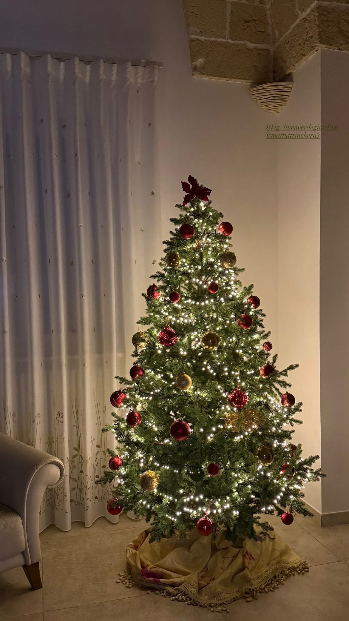 Albero di Natale Extra Folto Connor 240 realistico 100% PE