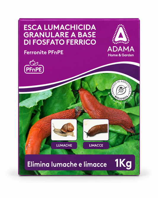 Esca Lumachicida Biologica per Orto e Giardino - Libera Vendita (Senza Patentino)