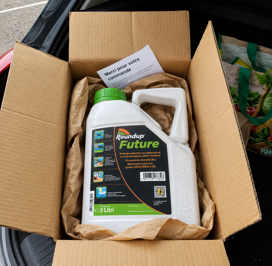 Roundup Future 5 litres reçu dans son emballage