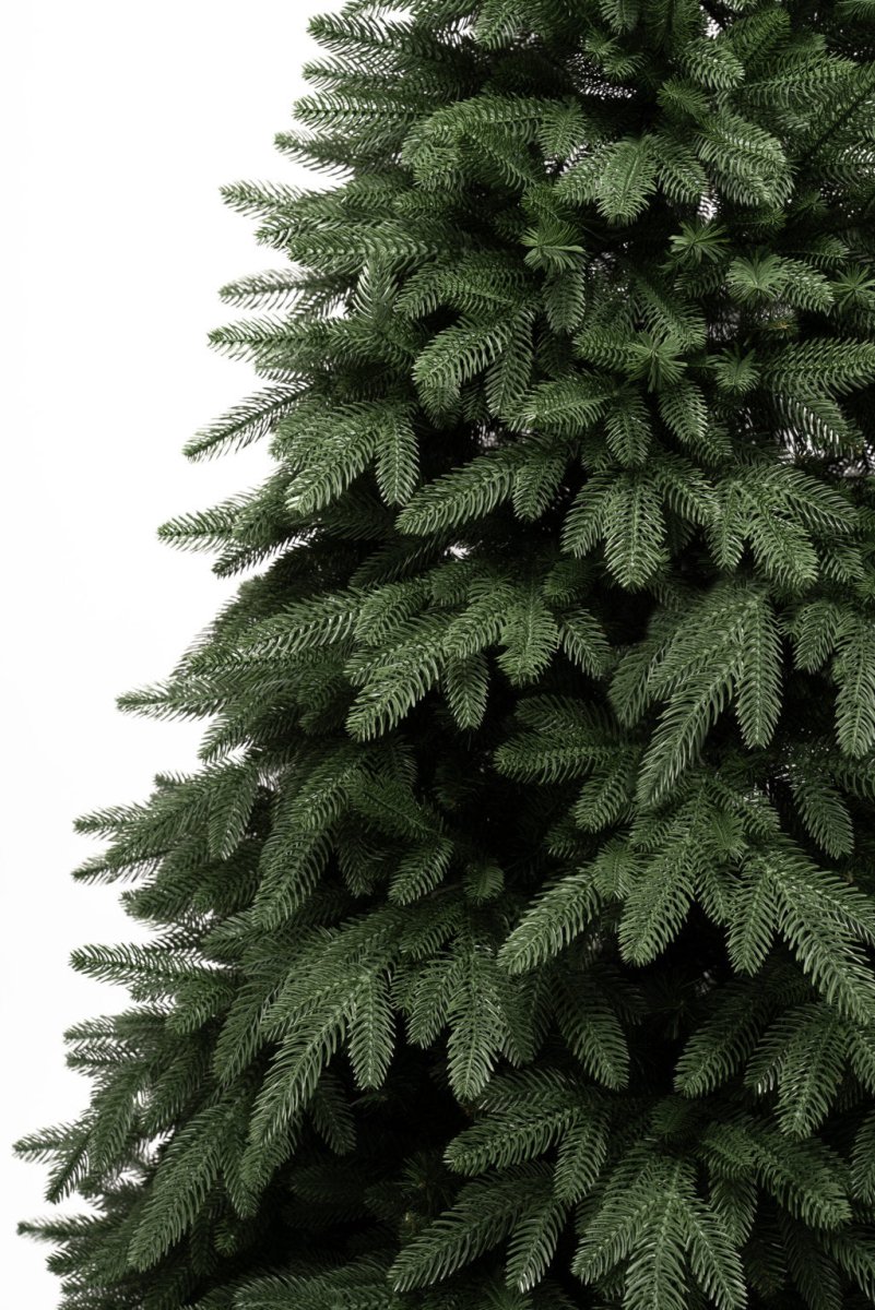 Casentino, albero di Natale artificiale verde dalla forma libera con rami distanziati in PE e PVC – foto 3