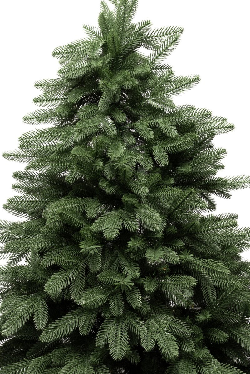 Casentino, albero di Natale artificiale verde dalla forma libera con rami distanziati in PE e PVC – foto 8