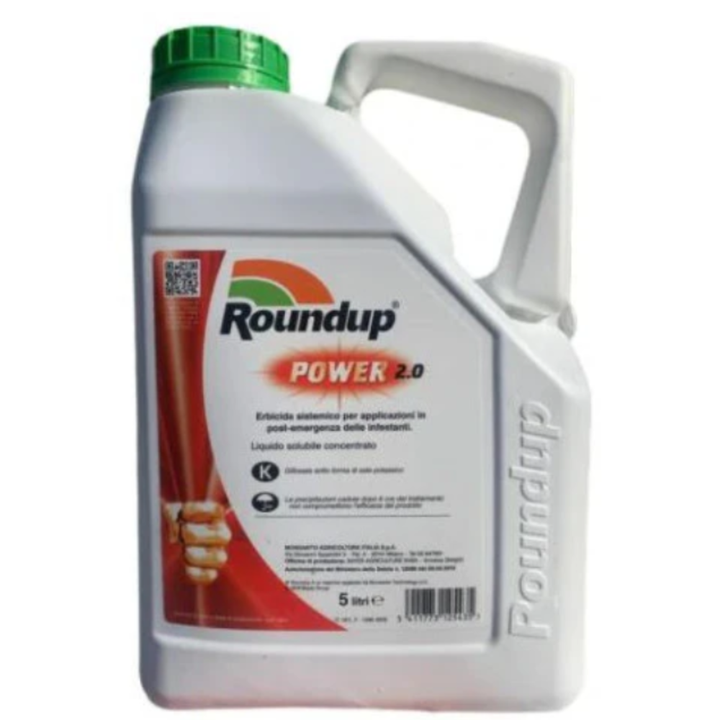 ROUNDUP 360 POWER 2.0 Diserbante Erbicida Glifosate LT.5