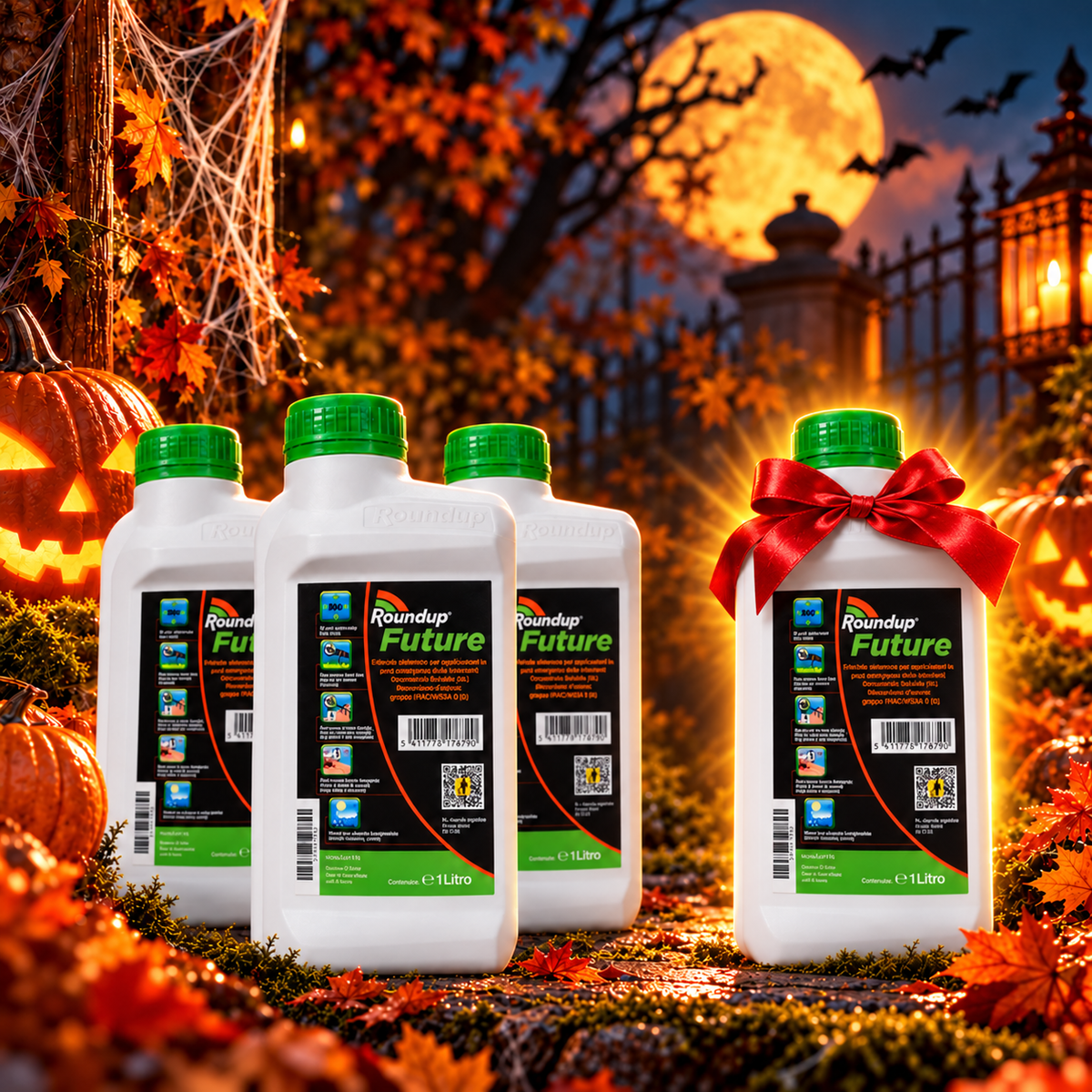 Roundup Future 1 L – Kit 3 + 1 GRATIS (4 flaconi)