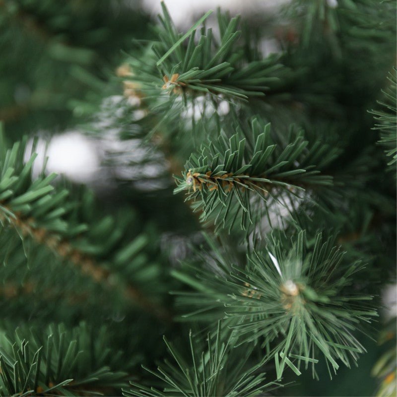 Abete artificiale Aspromonte LVG Design, chioma conica verde smeraldo folta e senza decorazioni – foto 3