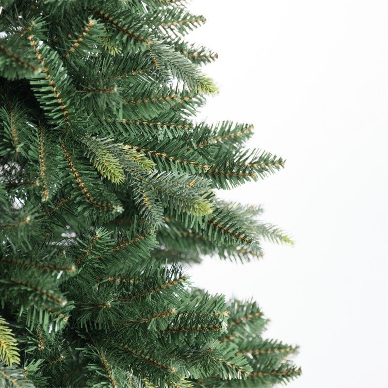 Abete artificiale Aspromonte LVG Design, chioma conica verde smeraldo folta e senza decorazioni – foto 6