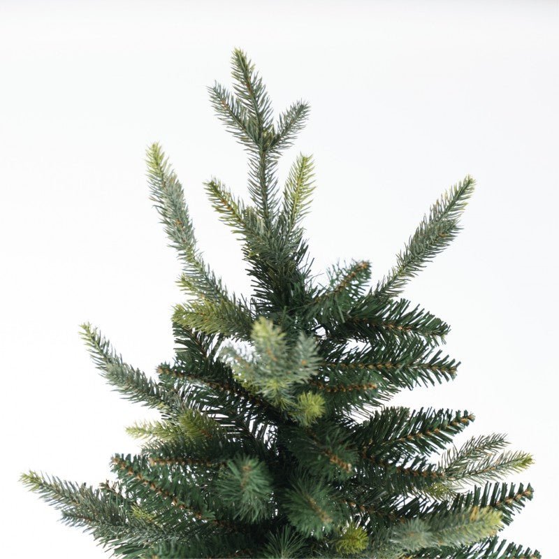 Abete artificiale Aspromonte LVG Design, chioma conica verde smeraldo folta e senza decorazioni – foto 5