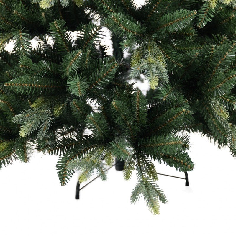 Abete artificiale Aspromonte LVG Design, chioma conica verde smeraldo folta e senza decorazioni – foto 4