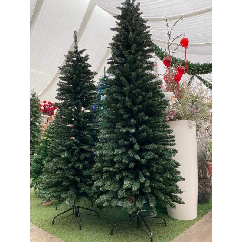 Giotto Slim LVG Design, albero di Natale dalla sagoma sottile con rami in PVC verde scuro – foto 3