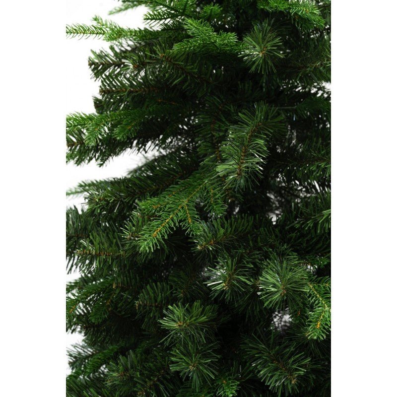 Albero di Natale artificiale Amiata dalla sagoma conica regolare e chioma verde folta – foto 4