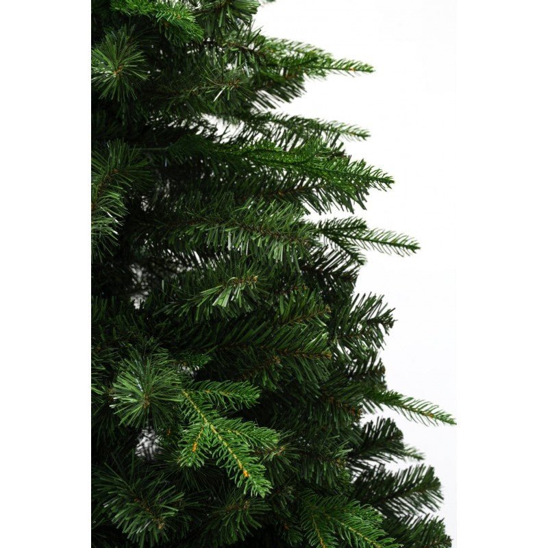 Albero di Natale artificiale Amiata dalla sagoma conica regolare e chioma verde folta – foto 5
