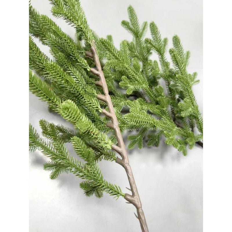 Albero di Natale artificiale Maia alto 225 cm con chioma verde in PE e mini LED caldi accesi – foto 4