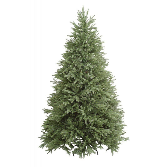 Albero di Natale artificiale Paneveggio con aghi tridimensionali in PE Real Touch, verde e molto folto