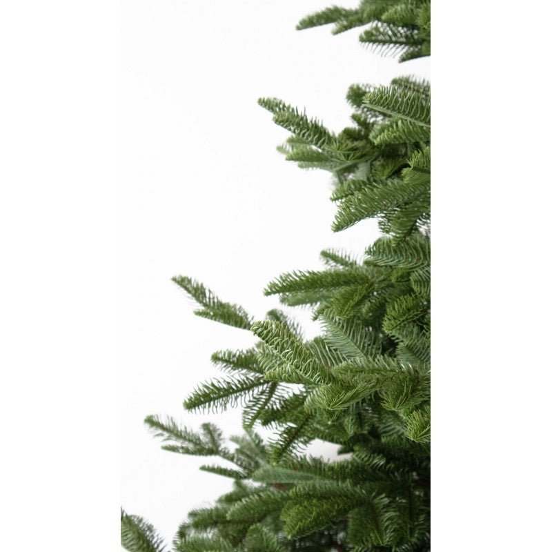 Ghirlandina Slim, albero di Natale stretto in PE con tronco a vista e base in stile naturale – foto 6