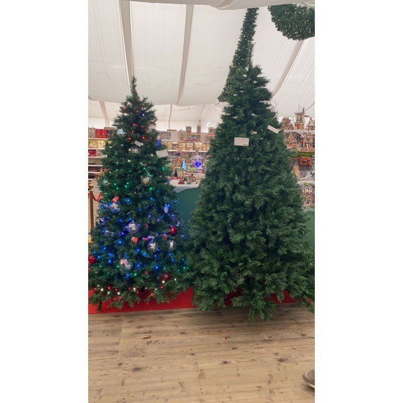 Folgaria LVG Design, albero di Natale piramidale in PVC con fogliame in due tonalità di verde – foto 4