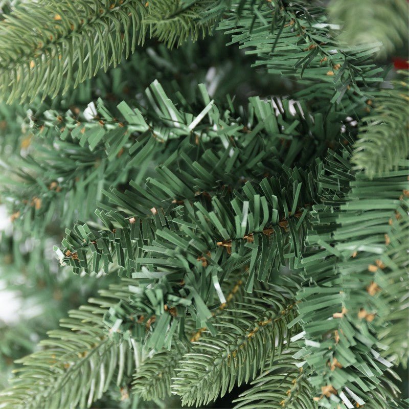 Guinigi Slim LVG Design, albero di Natale salvaspazio verde realistico con rami in PE e PVC – foto 3
