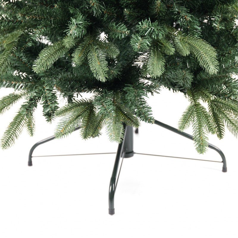 Guinigi Slim LVG Design, albero di Natale salvaspazio verde realistico con rami in PE e PVC – foto 7