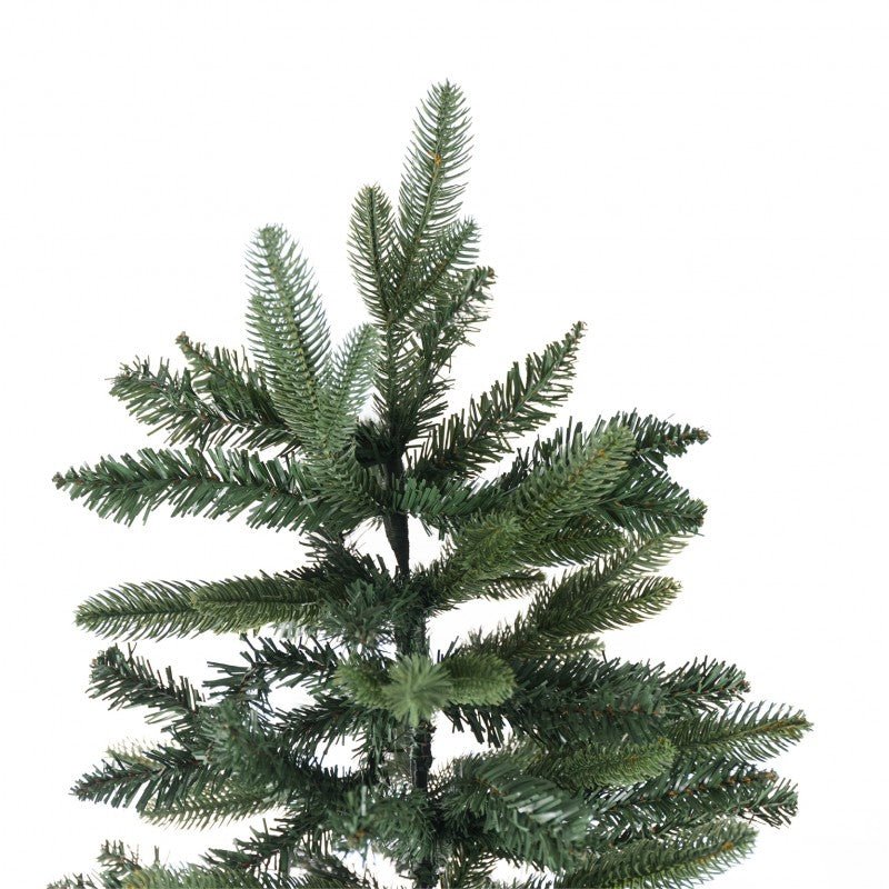 Guinigi Slim LVG Design, albero di Natale salvaspazio verde realistico con rami in PE e PVC – foto 6