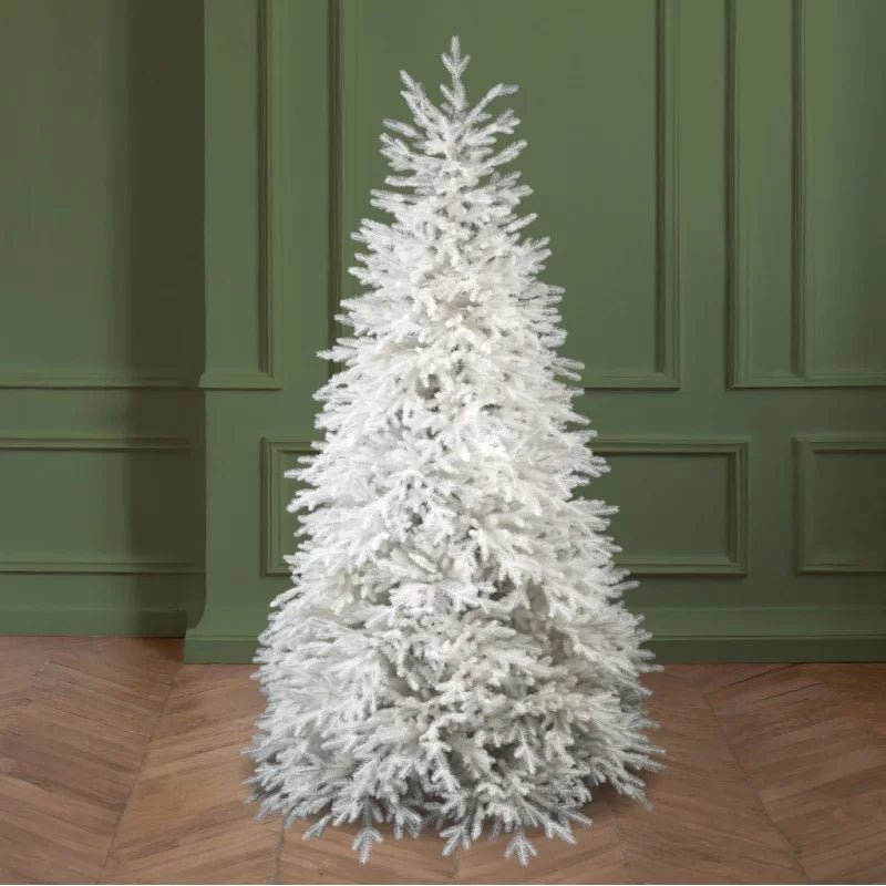 Albero di Natale artificiale Lincoln White Deluxe, Real Touch bianco