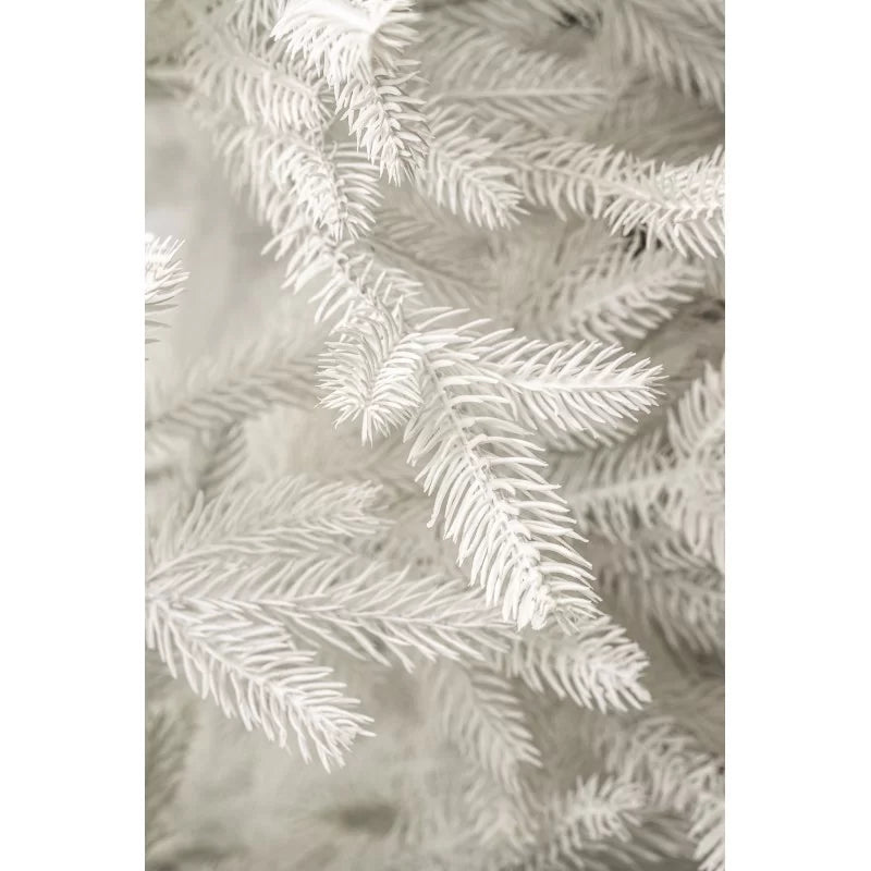 Albero di Natale artificiale Lincoln White Deluxe, Real Touch bianco