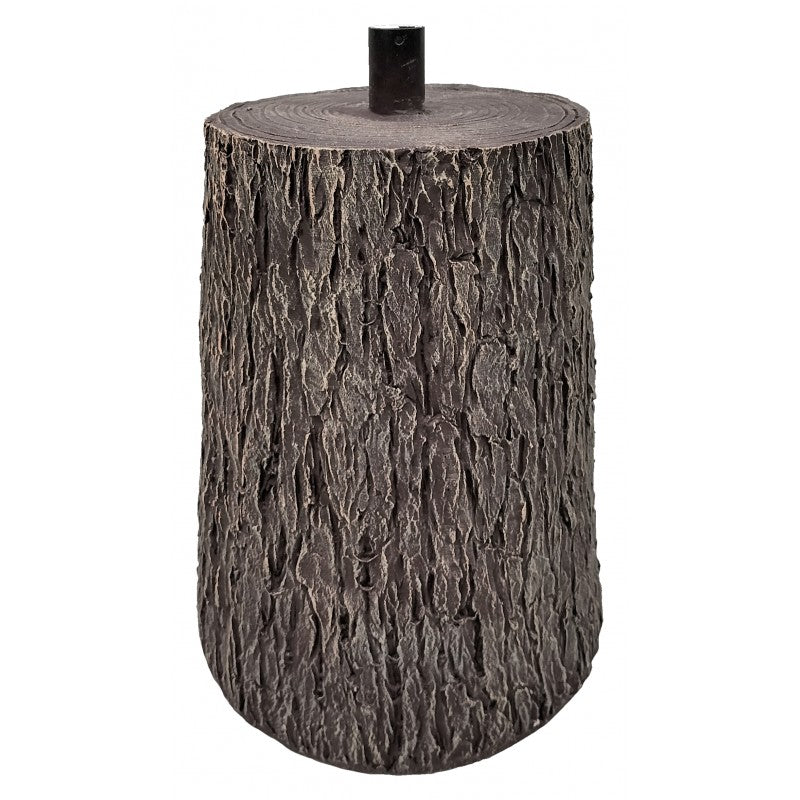 Copribase a tronco marrone scuro per albero di Natale alto